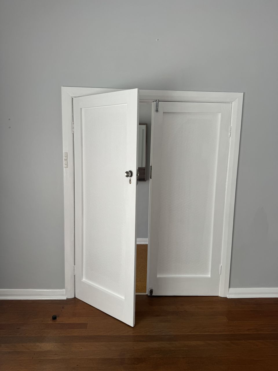 Repainted doors, trim and detailing