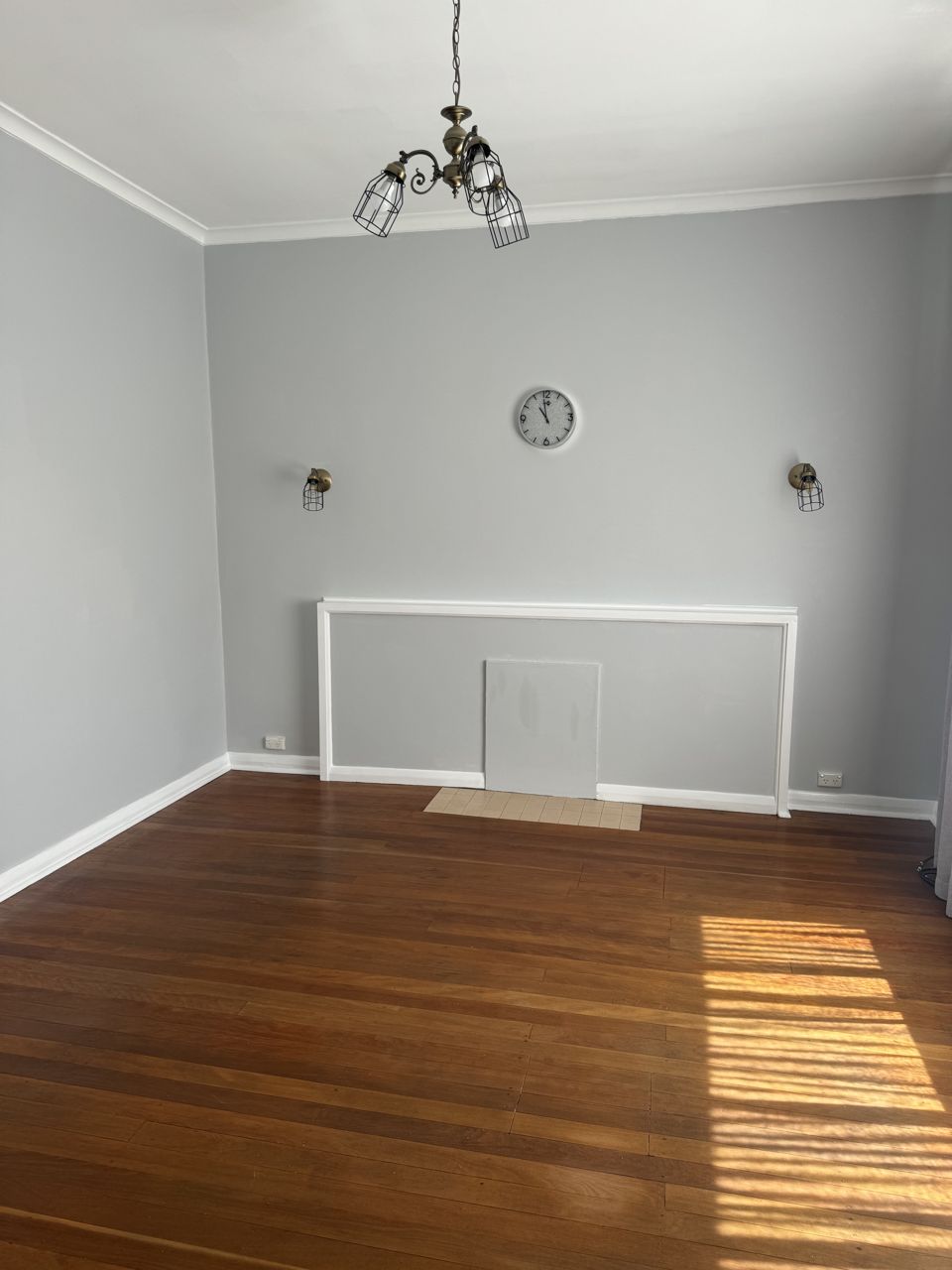 Interior repaint and restored timber floor