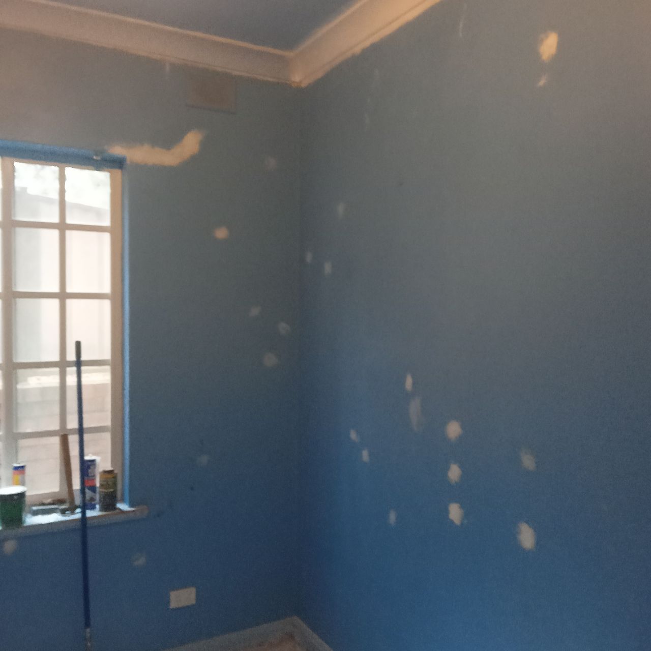 Interior painting with a clean modern finish