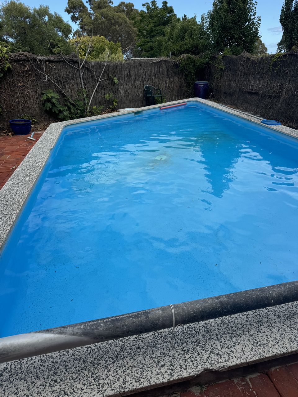 Concrete pool restoration and surround in Adelaide
